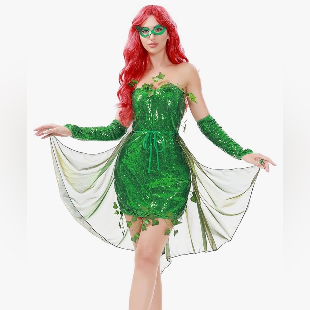 Gorgeous Poison Ivy Costume SOLD